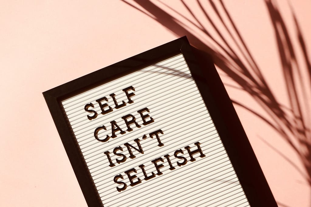 tips for self care picture