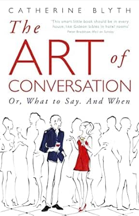 image of book cover. The art of conversation.