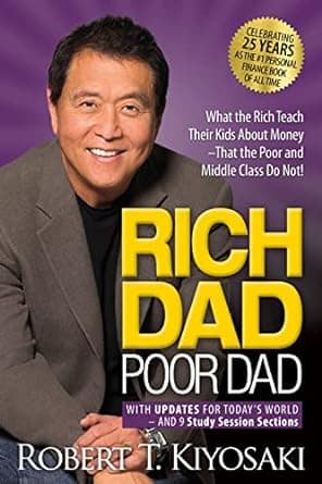 Image of book cover. Rich Dad Poor Dad