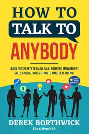 Image of book. how to talk to anybody. strategies to attract women